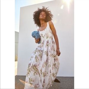 NWT! H&M Brock Collection Linen Midi Dress